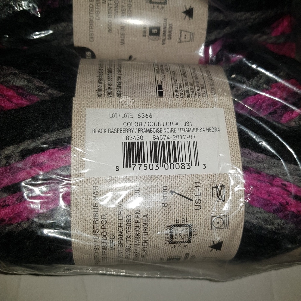 Loops and Threads Impeccable Black Raspberry - Picture 3 of 3